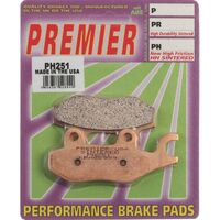 PREMIER BRAKE PADS HI-PERF SINT PH251 - TRI