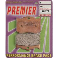 PREMIER BRAKE PADS HI-PERF SINT PH275 - PERFORMANCE MACHINE
