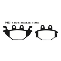 PREMIER BRAKE PADS HI-PERF SINT PH333 - INDIAN | KAW | YAM