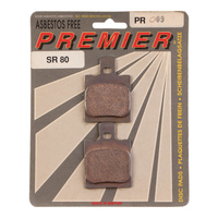 PREMIER BRAKE PADS FULL SINTERED MOTO X