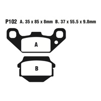 PREMIER BRAKE PADS FULL SINTERED MOTO X