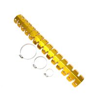 WHITES HEAD PIPE GUARD W/CLAMP - GLD