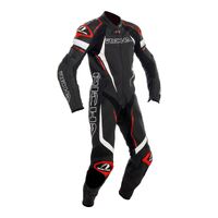 RICHA FRANCORCHAMPS LEATHER 1PC SUIT RED/BLK XS / EU46 / 36"