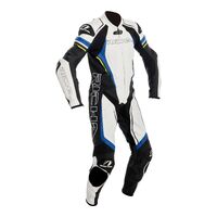 RICHA FRANCORCHAMPS LEATHER 1PC SUIT WHT/BLU XL / EU54 / 44"