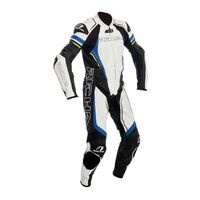 RICHA FRANCORCHAMPS LEATHER 1PC SUIT WHT/BLU 2XL / EU56 / 46