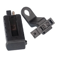 Rocky Creek MotoPlug SAE to USB with Voltmeter - 1x USB A & 1x USB C Port