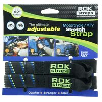 ROK STRAPS HD LUGGAGE STRAPS 25mm x 1.5M TWIN PK