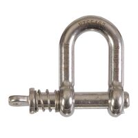 SNAP-D 10MM STAINLESS STEEL D SHACKLE