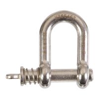 SNAP-D 12MM STAINLESS STEEL D SHACKLE