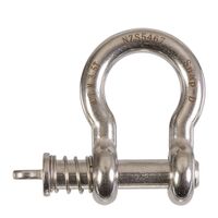 SNAP-D 13MM STAINLESS STEEL BOW SHACKLE