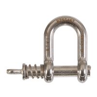 SNAP-D 8MM STAINLESS STEEL D SHACKLE