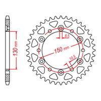 MTX 245/3 Steel Rear Sprocket #520 (40T) (11-MG3-40)40 Tooth