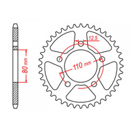 MTX 336 Steel Rear Sprocket #630 (33T) (11-442-33)33 Tooth