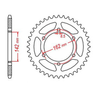 MTX 1785 Steel Rear Sprocket #520 (48T) (11-400-48)48 Tooth