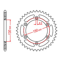 MTX 1244 Steel Rear Sprocket #428 (54T) (11-KY1-54)54 Tooth