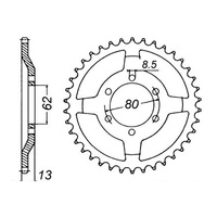 MTX 1869 Steel Rear Sprocket #428 (50T) (11-1KH-50)50 Tooth
