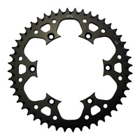 MTX 460 Zero Aluminium Rear Sprocket #520 - Black (47T) (11A-110-47BLK)47 Tooth