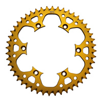 MTX 460 Zero Aluminium Rear Sprocket #520 - Gold (49T) (11A-110-49GLD)49 Tooth