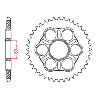 MTX 50801 Steel Rear Sprocket #525 (38T) (11-50801-38)38 Tooth