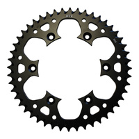 MTX 808 Zero Aluminium Rear Sprocket #520 - Black (50T) (11A-402-50BLK)50 Tooth