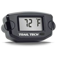 TRAIL TECH TTO - TEMP METER 25mm HOSE - BLK