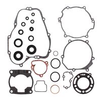VERTEX COMPLETE GASKET SET W/ OIL SEALS KAW KX80 98-00