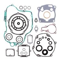VERTEX COMPLETE GASKET SET W/ OIL SEALS KAW KX125 92-93