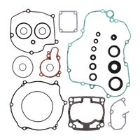 VERTEX COMPLETE GASKET SET W/ OIL SEALS KAW KX125 03-05