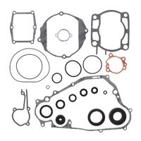 VERTEX COMPLETE GASKET SET W/ OIL SEALS YAM YZ250 86-87