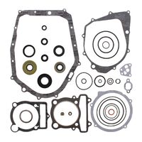 VERTEX COMPLETE GASKET SET W/ OIL SEALS YAM YFM350 04-13