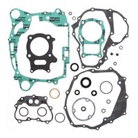 VERTEX COMPLETE GASKET SET W/ OIL SEALS HON TRX250TE 02-16