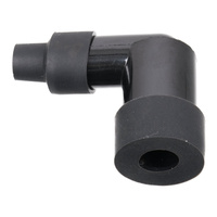 Whites Spark Plug Cap - Replaces LZFH - Right Angle - Black