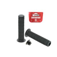 WHITES ATV FULL WAFFLE GRIP 3 BLK 7/8" BOTH SIDES - 130mm