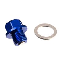 WHITES MAGNETIC SUMP PLUG BLU M12 x 10 - P1.25