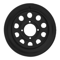 Whites ATV/UTV Steel Rim 14x6 Can-Am Front 4/137 +13 - Black
