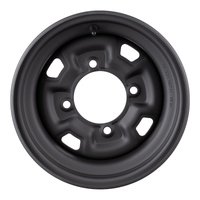 Whites ATV/UTV Steel Rim 12x7 Can-Am Front & Rear 4/137 +12.7 - Black