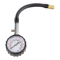 Whites Analogue Tyre Pressure Gauge 0-60 PSI - Flexible Hose