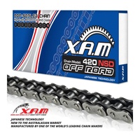 XAM 420NSD Non-Sealed Chain (102L)  with Clip Link102 Links