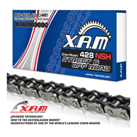 XAM 428NSH Non-Sealed Heavy Duty Chain (102L)  with Clip Link102 Links