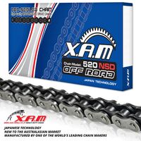 CHAIN XAM 520NSD X 114 NON SEALED DIRT