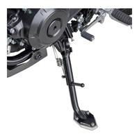 Zeta Side Stand Extender - Black / Silver - Suzuki V-Strom 250 ('17-) / V-Strom