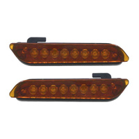 Zeta XC Handguard Optional Flashers - Orange