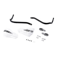 Zeta Armour XC Handguard Kit for 22.2mm Handlebars - Black / White