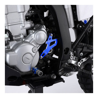Zeta Drive Cover- Honda CRF250R '04-'09  CR250R '02-  Yamaha YZ125 '06- - Blue