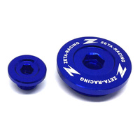 Zeta Engine Plugs - Kawasaki KXF250 11-19 / KXF450 09-18 - Blue