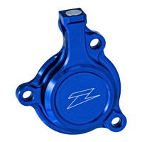 Zeta Oil Filter Cover - Yamaha WR250R/X 07-21 - Blue