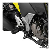 Zeta Adventure Foot Pegs - Suzuki V-Strom - Black
