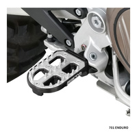Zeta Adventure Foot Pegs - KTM - Black